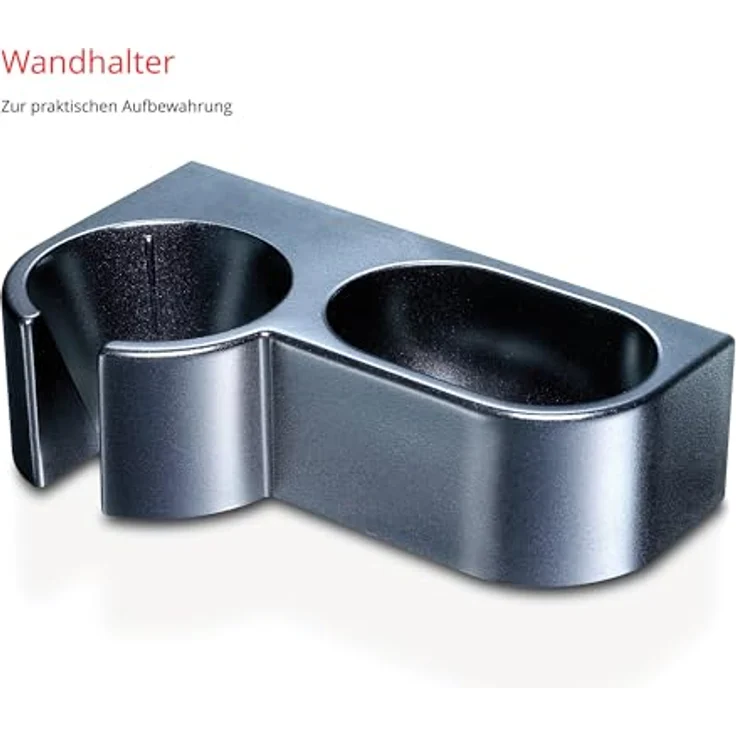 ESGE Zauberstab M100 Exklusiv, Stabmixer Set mit 120 W AC-Motor, 10.000 U/min, Multimesser & Wandhalter, Made in Switzerland, Anthrazit – Bild 4