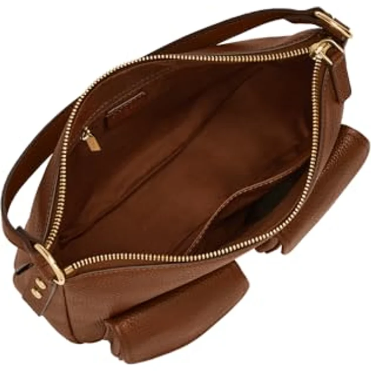 Fossil Jolie Schultertasche, Leder Handtasche 27 cm, Schwarz – Bild 2