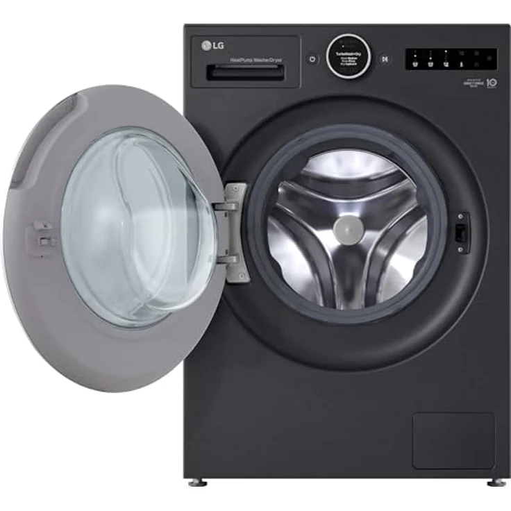 LG HPWD116BA X-Serie Waschtrockner, 11 kg Wasch- und 6 kg Trocknungskapazität, 1350 U/Min., schwarz, mit AI Wash+Dry und TurboWash+Dry Technologie – Bild 7
