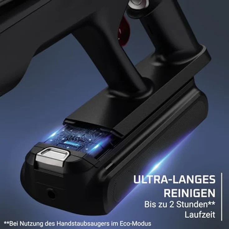 Rowenta X-Force Flex 16.60, Akku-Hand- und Stielstaubsauger mit 120 Minuten Laufzeit, 315 Air Watt Saugkraft, Flex-Gelenk, beutellos, LED-Beleuchtung – Bild 6