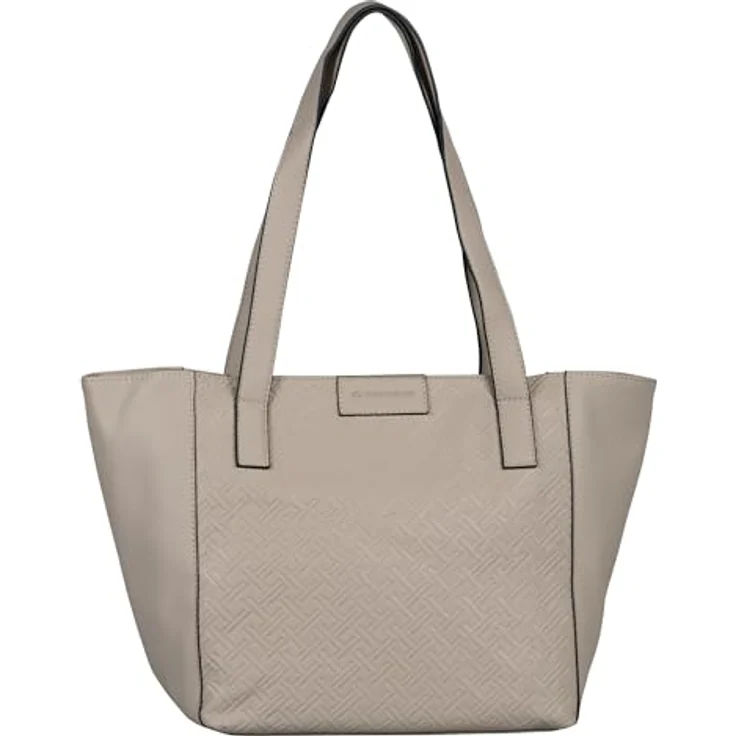Tom Tailor Mirenda Schultertasche, Handtasche aus Kunstleder mit viel Stauraum, Beige – Bild 4