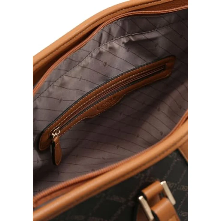 L.Credi Filiberta Shopper Tasche, 32 cm, braun, 100% Polyurethan, perfekt für Alltag und Freizeit – Bild 4