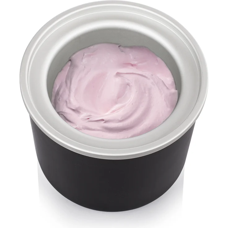 Princess 282605 Eiscrememaschine, Zubereitung von selbstgemachtem Speiseeis, 12 Watt, 1,5 Liter, Einfüllöffnung, Ein-/Ausschalter, Timer, Edelstahl, silber – Bild 7