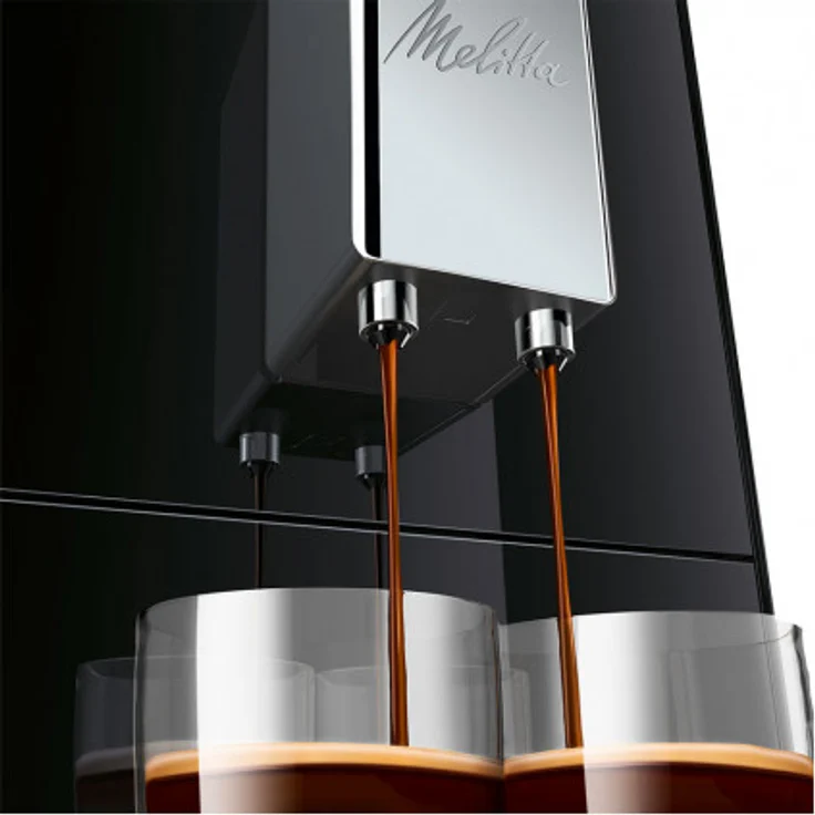 Melitta Caffeo Solo E 950-101 Kaffeevollautomat mit integriertem Mahlwerk (Exzellenter Kaffee-Genuss dank Vorbrühfunktion und herausnehmbarer Brühgruppe) schwarz – Bild 3