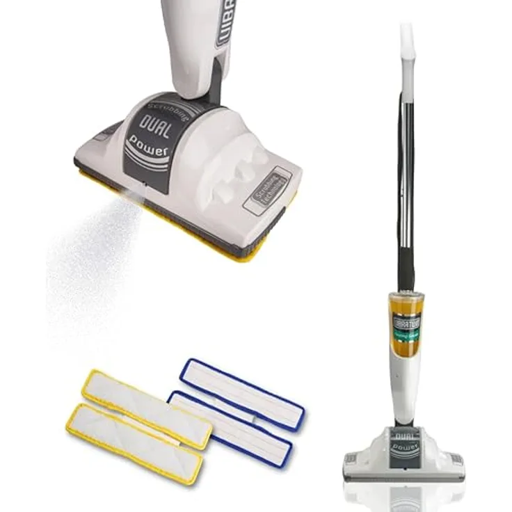 Best direct Vibratwin, Dampfreiniger mit Schallwäschetechnologie, Weiss