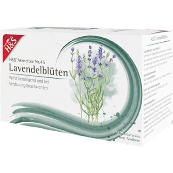 H&S Lavendelblüten Filterbeutel, 20x1 g, beruhigend und unterstützend bei Verdauungsbeschwerden – Bild 3
