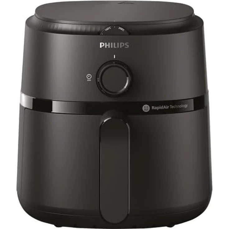 Philips Luftfritteuse NA120/00, Schwarz, 1500 W, 4,2 l - Heißluftfritteuse der Marke Philips – Bild 6