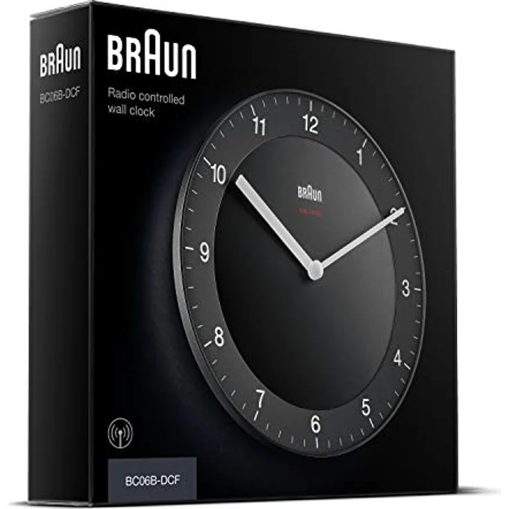 Braun BC06B DCF Klassik Funkwanduhr – Bild 5