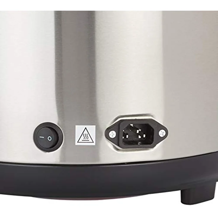 Bestron Großer Reiskocher mit Dampfgar-Aufsatz und Warmhalte-Funktion, 2,8 Liter, 1000 Watt, Edelstahl – Bild 4