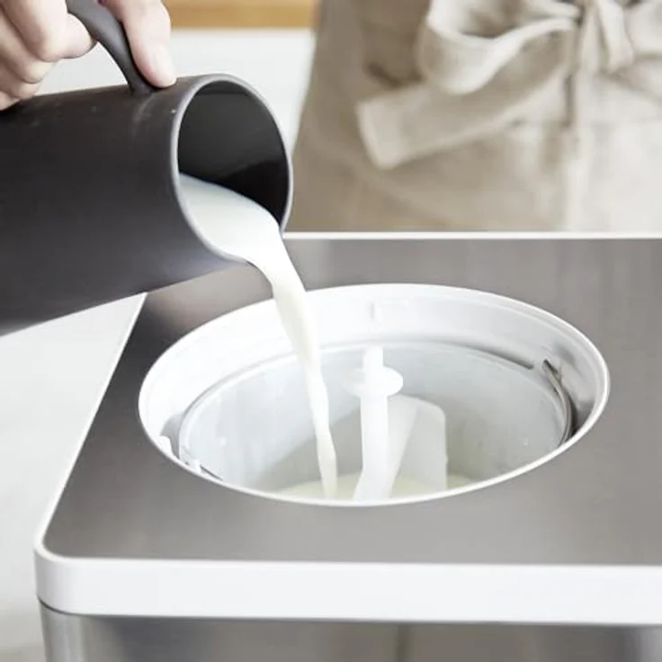 Springlane Eismaschine & Joghurtbereiter mit Kompressor, inkl. Rezeptheft, 2 l, 180 W, Elisa – Bild 8