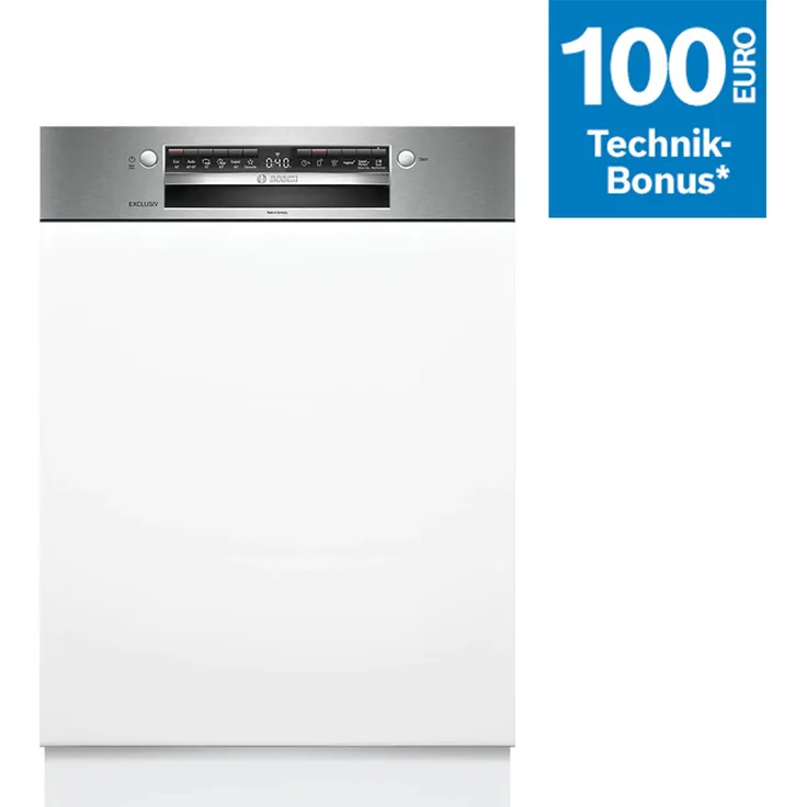 Bosch Exclusiv SMI4EBS0ME, Geschirrspüler mit 13 Maßgedecken, Energieeffizienzklasse A, 54 kWh, 42 dB