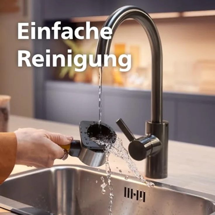 PHILIPS baristina Espressomaschine Bean swap BAR320/00, Mahlwerk für ganze Bohnen, doppelter Bohnenbehälter, 16 bar Pumpendruck, naturweiß – Bild 5