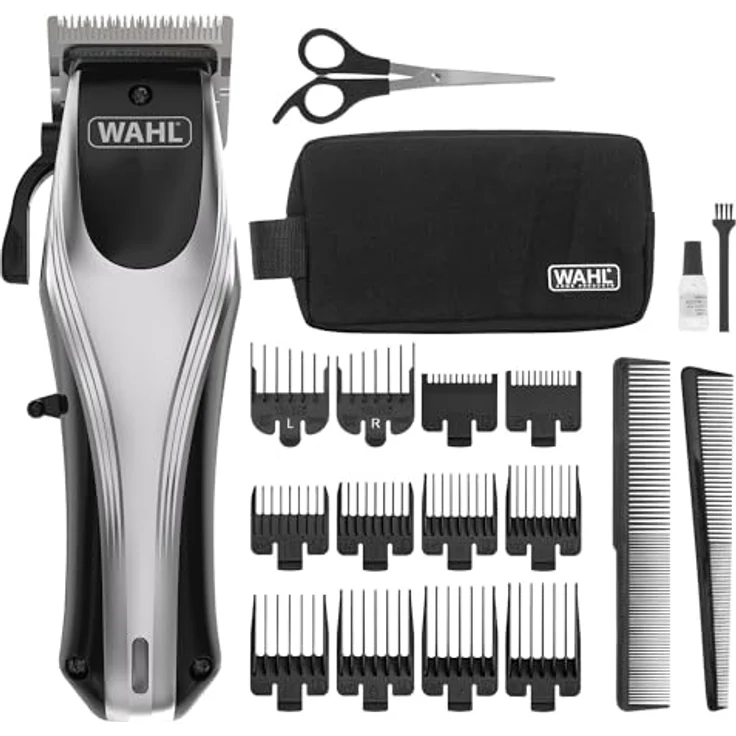 Wahl Rapid Clip, Haarschneider für Männer, wiederaufladbar, Lithium-Ionen-Haarschneider, Herren-Haarschneider, Profi-Qualität, kabellose Haarschneider, Kurzhaarschneider – Bild 1