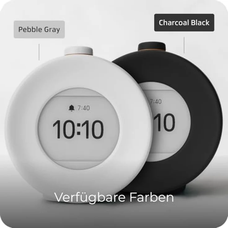 Mudita Harmony 2 Digitaler Alarm-Wecker mit 17 Melodien und gesundem E-Ink-Display – Bild 6