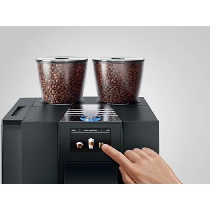 JURA GIGA X8 Professional, Kaffeevollautomat in Aluminium Schwarz mit 4,3" Touchscreen und hygienischer Reinigungssystem-Option – Bild 3