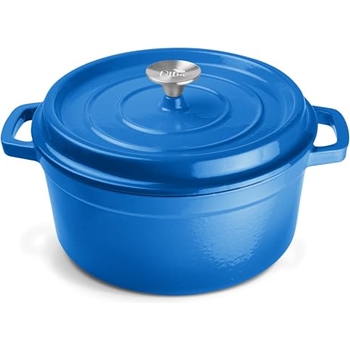 OTTIA Gusseisen Topf, 3-lagige Emaille, 26cm Groß, Produktbild-Vorschau 6
