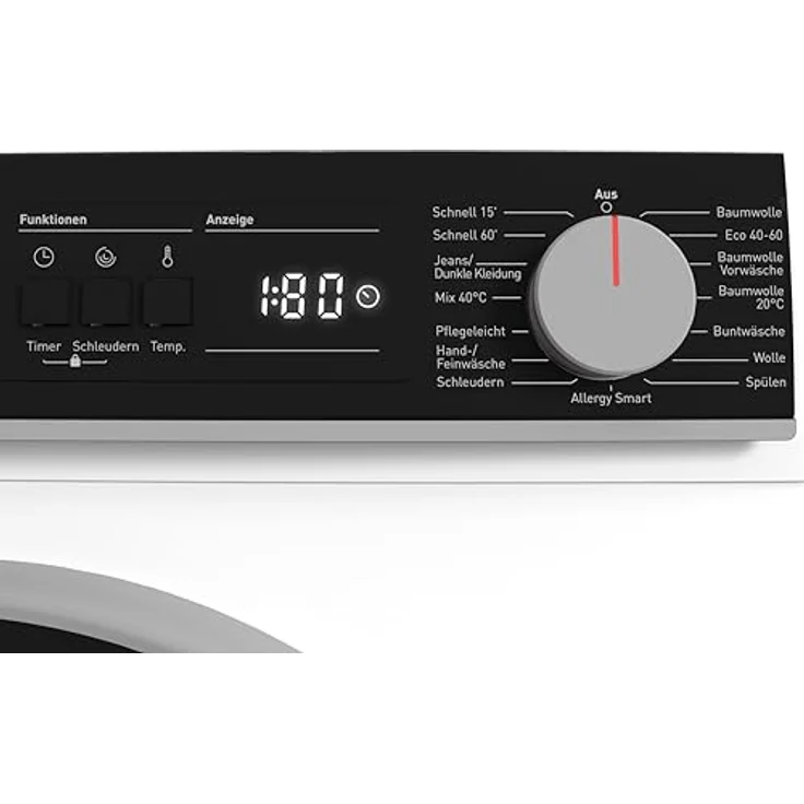 Sharp ES-NFA612BW1NA-DE Waschmaschine 6 kg, Slim 42 cm Tiefe, effiziente und zuverlässige Nutzung – Bild 9