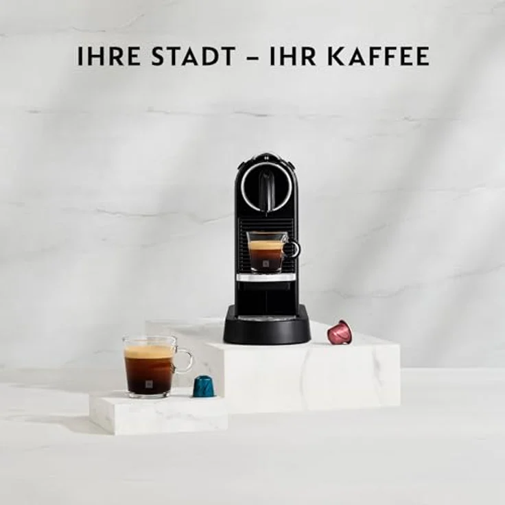 De'Longhi EN 167.W Nespresso CitiZ Kaffeekapselmaschine, weiß – Bild 3