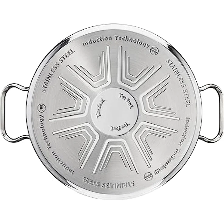 Tefal Duetto 6-teiliges Set,Kasserolle,16 cm,Kochtopf,20/24,Deckel aus cleveren Filtergläsern,10 Jahre,Edelstahl 18/10,3-lagig,Induktion A705S634, Se référer à la contenance sur la fiche produit – Bild 2