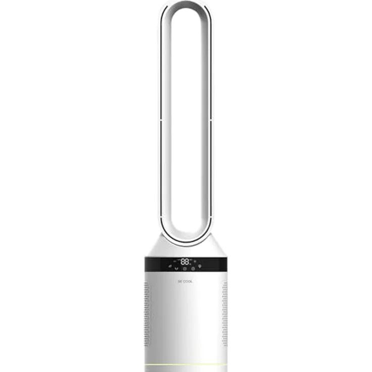 Be Cool Turmventilator 40W, oszillierend mit Fernbedienung, Beleuchtung, 12-Stunden-Timer und Anion-Funktion – Bild 2