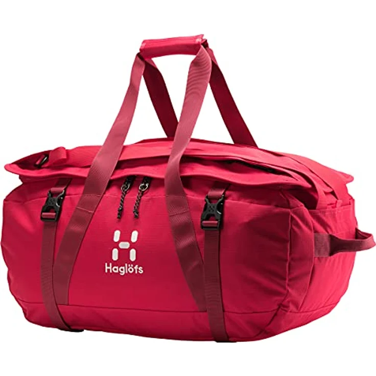Haglöfs Cargo 60 Rucksack, Unisex, für Erwachsene, Scharlachrot/Dala Rot, Einheitsgröße - Mit erweiterbarer Tasche und Kompressionsriemen – Bild 2
