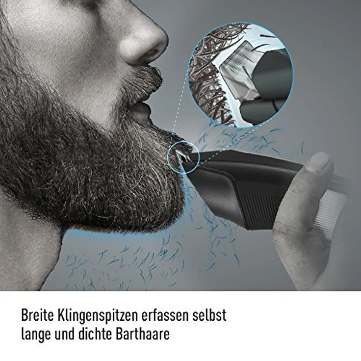 Panasonic Bartschneider ER-GB96 mit kammförmigem Klingendesign, mit 58 Schnittlängen, Bart-Trimmer – Bild 3