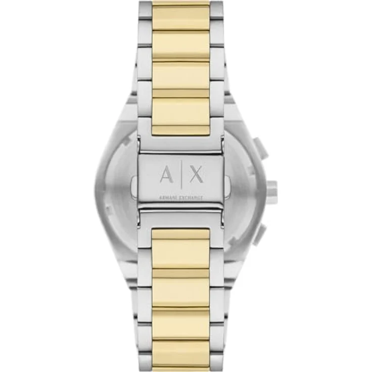 Armani Exchange Herren Analog Quarz Uhr mit Edelstahl Armband AX4184, 42-mm Gehäuse, grünes Zifferblatt, wasserdicht bis 50m – Bild 4