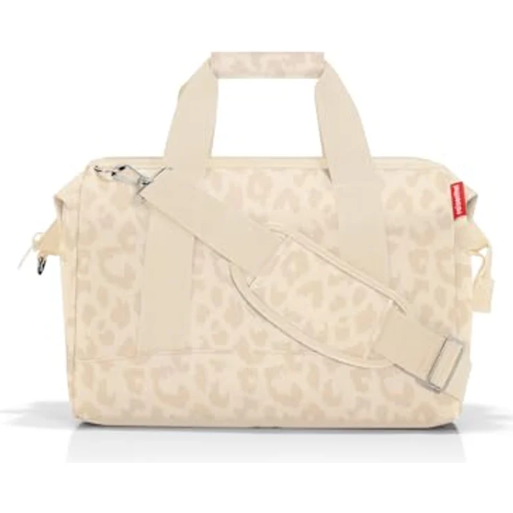REISENTHEL® Schultertasche Allrounder M, multifunktionale Tasche mit 18 l Volumen, Leo Vanilla – Bild 1