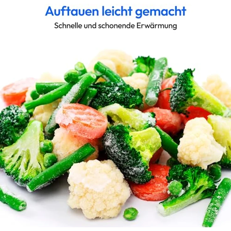 Medion MD 11499 Mikrowelle mit Grill und Heißluftfritteuse 25L, Mikrowelle, Schwarz, Silber – Bild 8