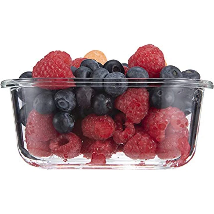 GENICOOK Vorratsdosen Set, 12 Stück aus Glas, BPA-frei, LFGB zertifiziert, stapelbar und temperaturbeständig von -40°C bis +400°C – Bild 4