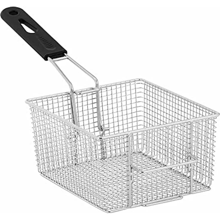 Royal Catering 1254 Fritteuse, mit Öl, 3200 Watt, 10 Liter Fassungsvermögen, silber, Edelstahl – Bild 5