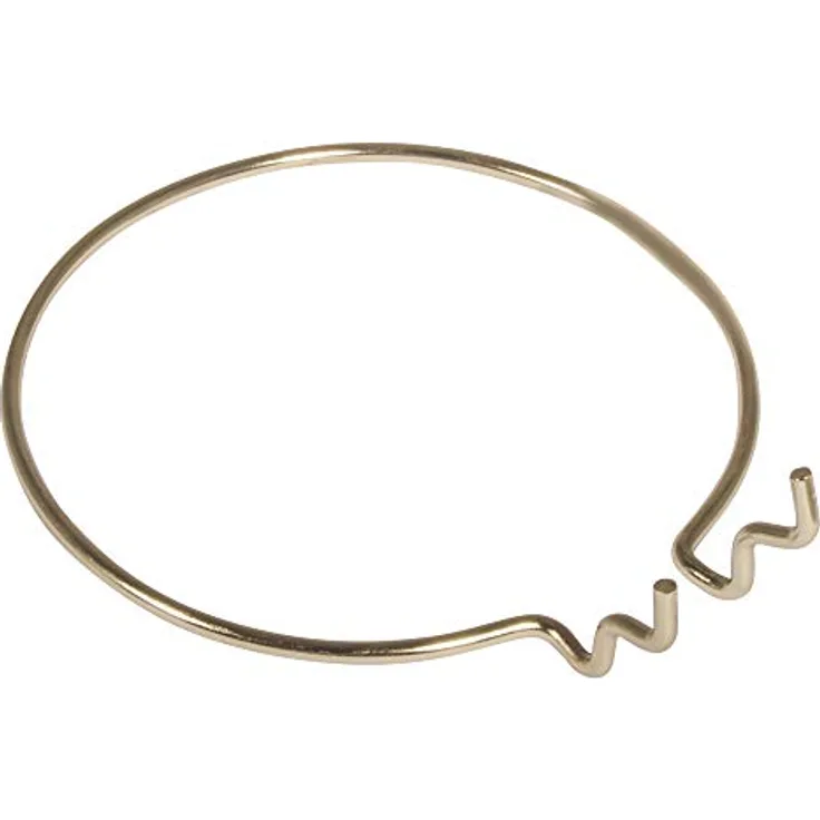 Rayher 25183616 Metall-Halterung, rund, für Rayher Pin und Peg, Gold, 12 cm ø