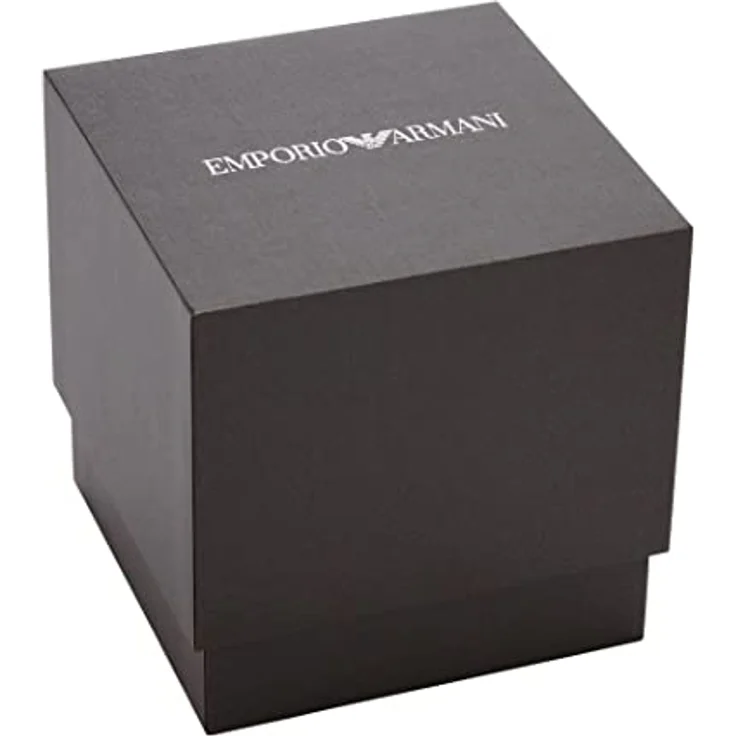 Emporio Armani Solaruhr AR11697, analoge Herrenuhr mit blauem Sunray-Zifferblatt und Edelstahlarmband, solarbetrieben – Bild 7