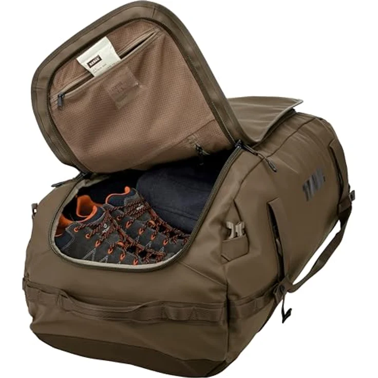 Thule Chasm 90 Weekender Reisetasche L, 74 cm, 100% Polyester, braun – Bild 8