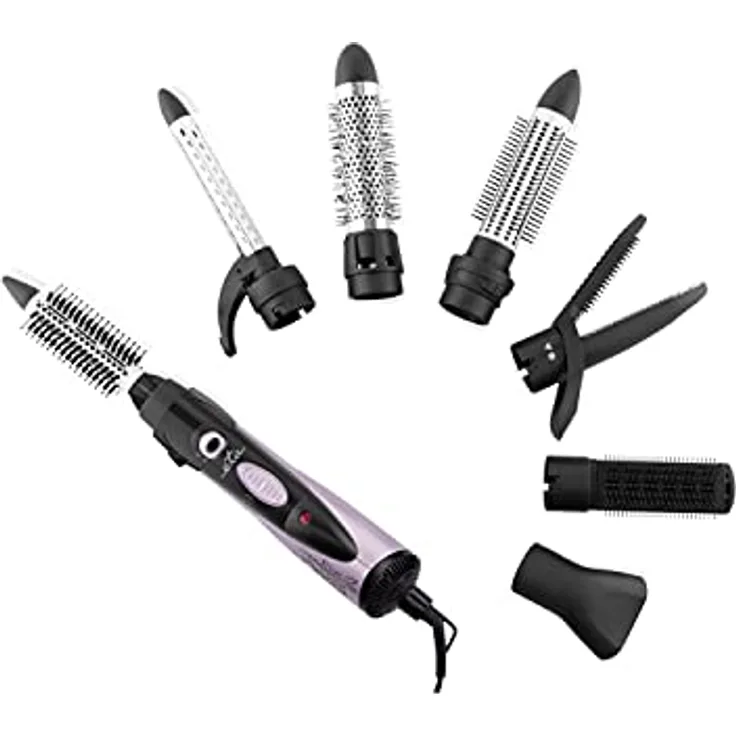 ETA Lockenstab Set Rosalia -1000W, 2 Stufen der Luftströmung und Temperatur, Ionenfunktion, Kühlluftstufe zur Fixierung