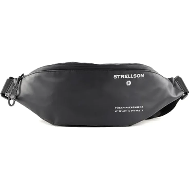 Strellson Stockwell 2.0 Curt Gürteltasche, 36,5 cm, schwarz, 100% PVC – Bild 1