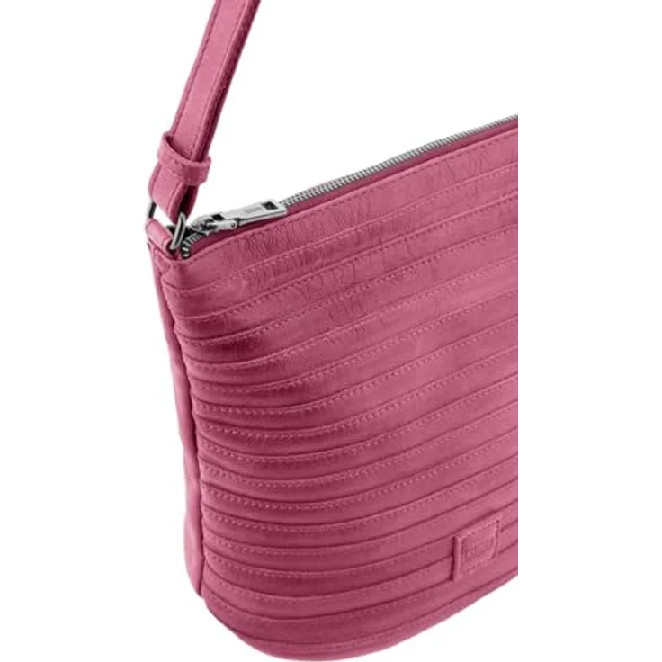 FredsBruder Gürtelinchen Umhängetasche, 100% Leder, lila, 23 cm x 15 cm x 24 cm – Bild 3