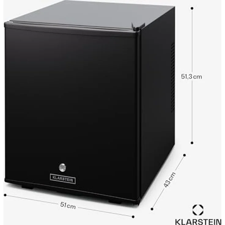 Klarstein Matterhorn 44 Minikühlschrank, 44 Liter, 35 dB, thermoelektrische Kühlung, abschließbar – Bild 7