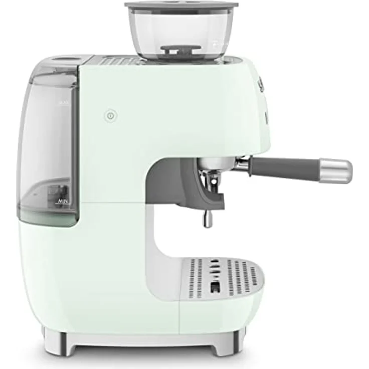 Smeg EGF03PGEU Espressomaschine, Kaffeevollautomat 50s Style, Pastellgrün – Bild 3