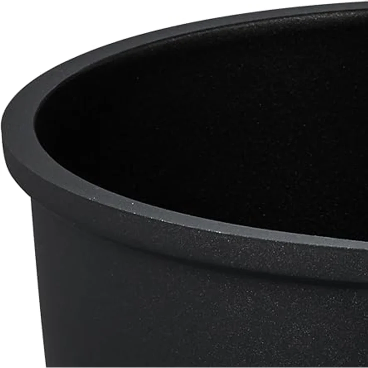 ELO Alucast Kochtopf 16 cm, Aluminiumguss mit Glasdeckel, PFAS-frei, antihaftbeschichtet, induktionsgeeignet, schwarz – Bild 5