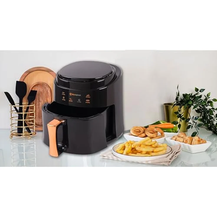 Westinghouse Heißluftfritteuse WKAFJWS0801 Air Fryer, 5,5 L Kapazität, 6 Programme, max. 210 °C, Timer – Bild 5