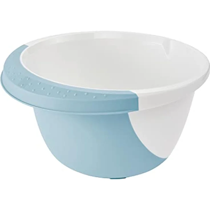 keeeper Rührschüssel mit Anti-Rutsch-Funktion, 3,5 l, Carlotta, Nordic Blue – Bild 1