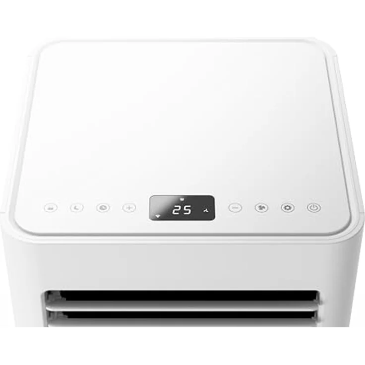 Olimpia Splendid Dolceclima 12 WLAN, mobiles Klimagerät 12.000 BTU/h, Klasse A, Leistung 2,9 kW, Funktionen Kühlung, Entfeuchtung, Belüftung, integriertes WLAN, Touchscreen-Display – Bild 2