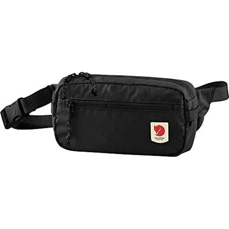 Fjällräven High Coast Hip Pack, Gürteltasche aus 100% Nylon, 21 cm x 6 cm x 12 cm, schwarz – Bild 1