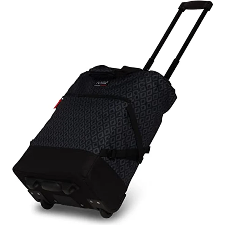 Punta Wheel Print Einkaufstrolley Einkaufsroller Einkaufswagen Shooping Trolley 10008, Farbe:Dunkelgrau/Schwarz – Bild 2
