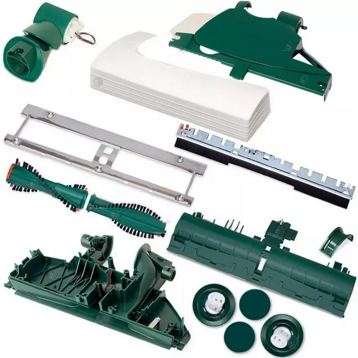 PRIMEBAG Bodendüse Spar Set für Vorwerk Elektrobürste EB 350/351, Reparaturset mit Ersatzteilen und Zubehör