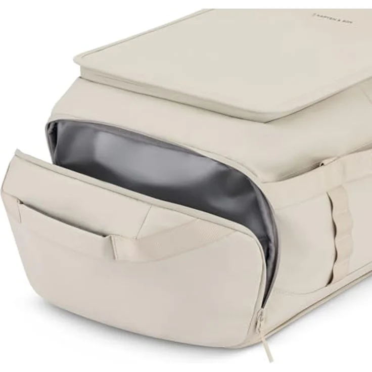 Kapten & Son Lisbon Weekender Reisetasche L, 64 cm, beige, 100% Polyurethan, ideale Reisebegleiterin – Bild 7
