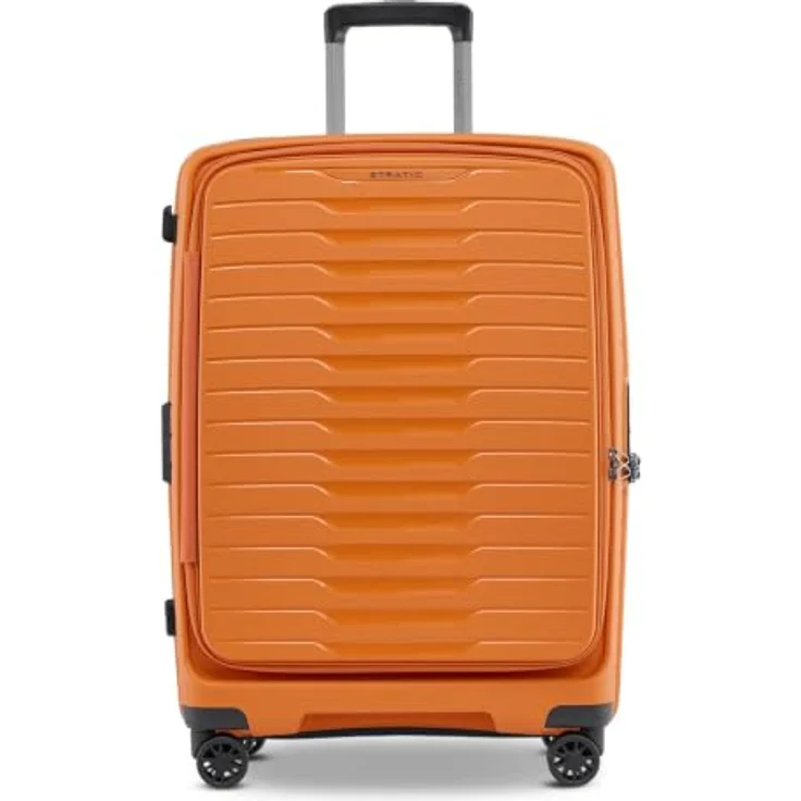 Stratic Novium 4 Rollen Trolley M, 65.5 cm mit Dehnfalte, orange, 100% Polypropylen – Bild 1