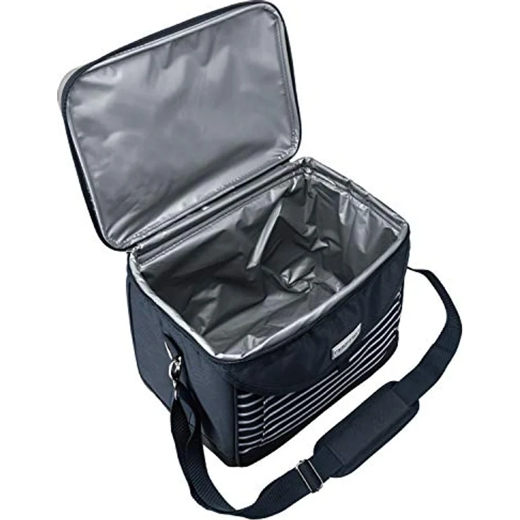 Anndora Kühltasche 22 Liter - blau weiß – Bild 6