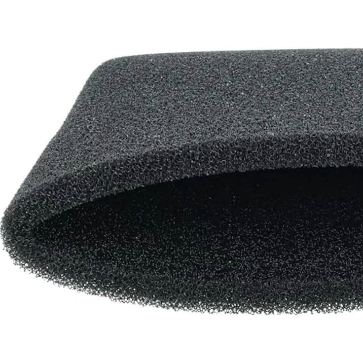 VHBW 5x Staubsaugerfilter kompatibel mit Einhell TE-VC 2340 SACL, 2238 SACL EX CH, 2340 SACL EX ARG - Schaumstofffilter schwarz, langlebig und effiziente Staubsaugleistung – Bild 6